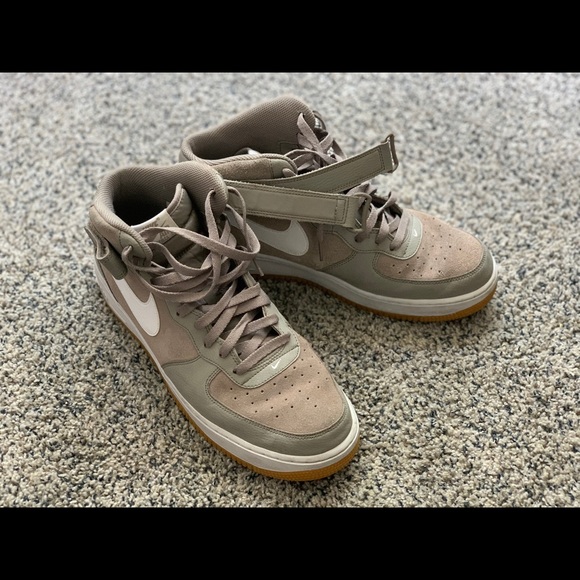nike air force 1 mid khaki
